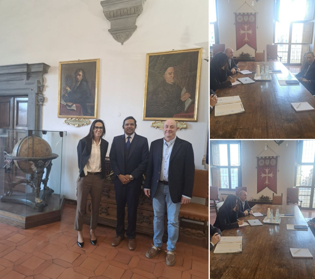 Mr. Akash Gupta, Counselor for Commercial Affairs and Investment at the Embassy of India in Rome at Start Attractor