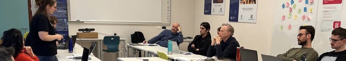 Startup founders during a venture program